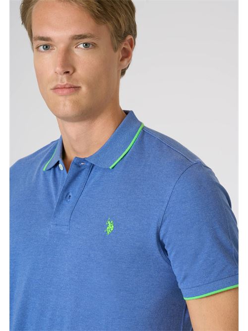 black-polo shirt U.S. POLO ASSN. | 97027 0222137